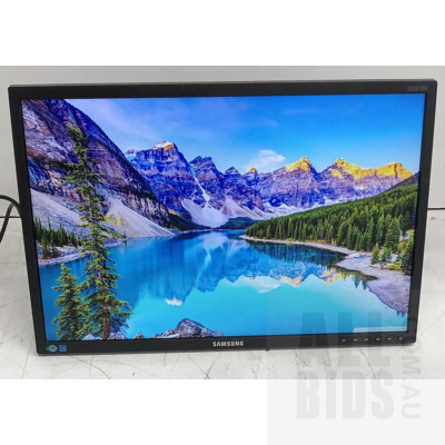 Samsung (S22C450BW) S22C450 22-Inch Widescreen LED-Backlit LCD Monitor - Lot of Two