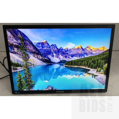 Samsung (S22C450BW) S22C450 22-Inch Widescreen LED-Backlit LCD Monitor - Lot of Two