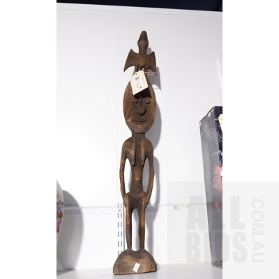 Carved Wooden Tribal Figure