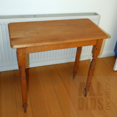 Vintage Pine Hallway Table