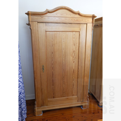 Antique French Baltic Pine Armoire, 19th Century 