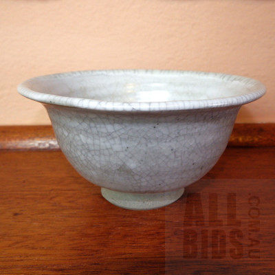 Asian Crackle Glaze Bowl