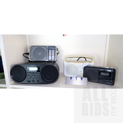 Collection Sony, Panasonic and Terris Radios and More