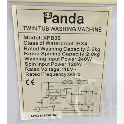 LG MS3840SRSk 1600w Microwave, Panda XPB36 Portable Washing Machine And Lifetime Folding Trestle Table