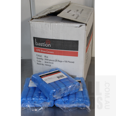 Bastion CPE Shoes Covers - Lot of 1300 - Brand New
