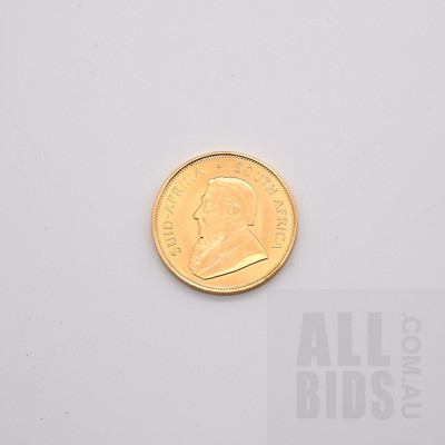 South African 1982 1/2 Krugerrand 1/2oz Gold Coin