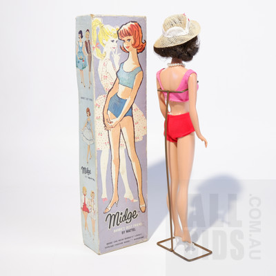 Vintage 1962 Midge Doll by Mattel  in Original Box