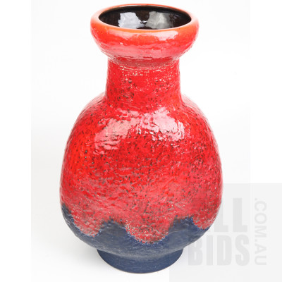 Large Vintage West German Pottery Vase, 606/40