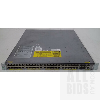 Cisco (WS-C4948E V08) Catalyst 4948E 48-Port Managed Gigabit Ethernet Switch