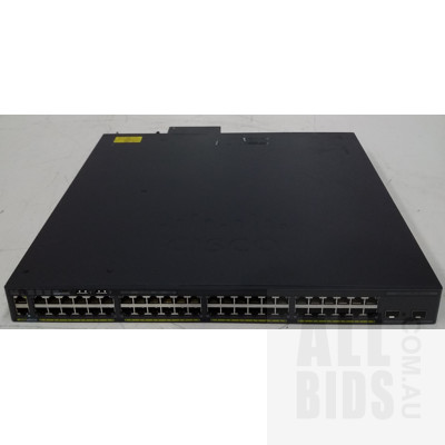 Cisco (WS-C2960XR-48FPD-I ) Catalyst 2960 48 Port Managed Gigabit Ethernet PoE+ Switch