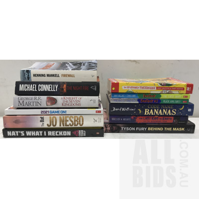 Lot Of 12 Assorted Books