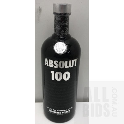 Absolut 100 Vodka 1L