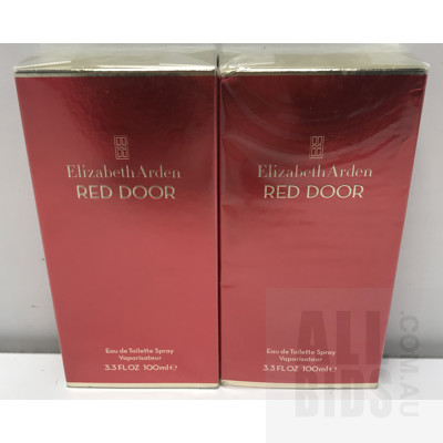 Elizabeth Arden Red Door Cologne 100ml -Lot Of Two