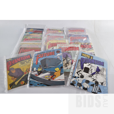 Quantity Approximately Seven Phantom Comics Specials Sealed in Original Packaging and Eight Other Phantom Comics