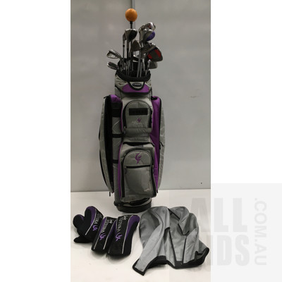 PGF Lady Futura Right Handed Set Of Golf Clubs