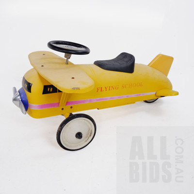Vintage Ride-On Children's Aeroplane