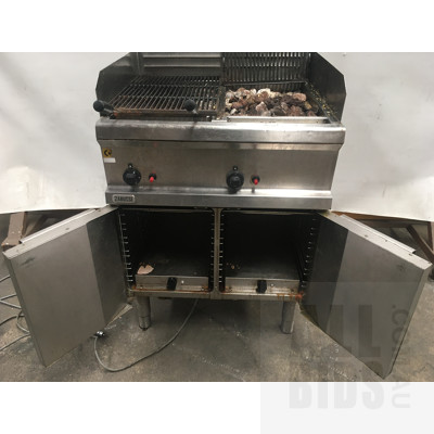 Zanussi Stainless Steel Commercial Gas BBQ Grill