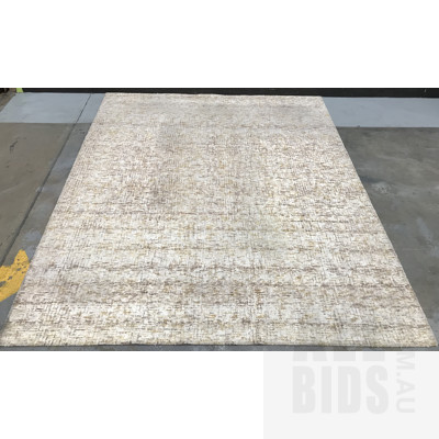 Insignia Tawny Brown Hand Woven  Floor Rug 300x350cm ORP $2390