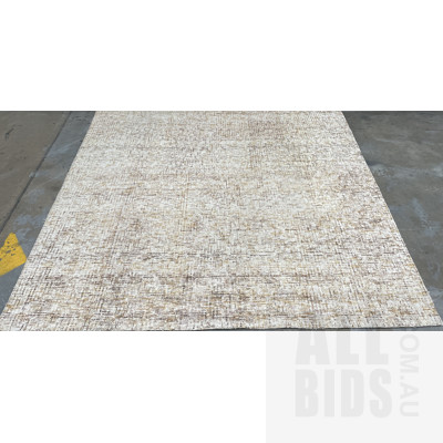 Insignia Hand Woven Tawny Brown Floor Rug 300x350cm ORP$2390