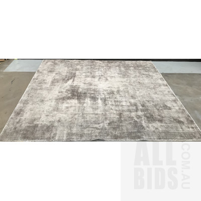 Pemba Dark Grey Hand Woven Floor Rug 300x350cm ORP $1399