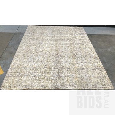 Insignia Tawny Brown Hand Woven  Floor Rug 300x350cm ORP $2390