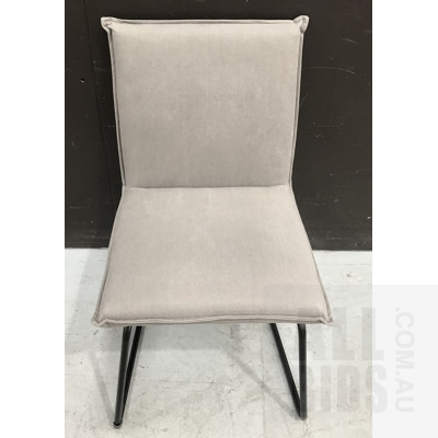 Stavanger Grey Fabric Occasional Chair -ORP $390