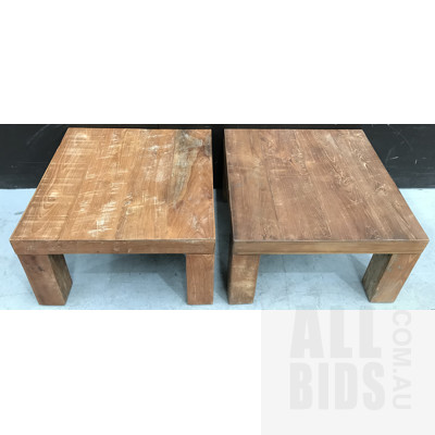 Soul Coffee Tables - Lot Of Two - ORP $980