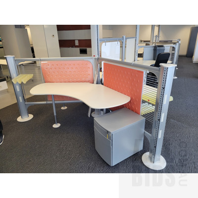 Entire Office Fit Out including Herman Miller Workstation pods (not including Reception desk)