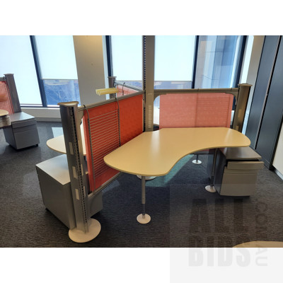 Entire Office Fit Out including Herman Miller Workstation pods (not including Reception desk)