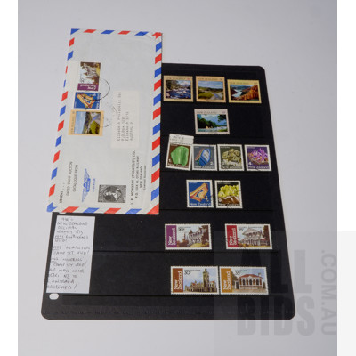 1980's New Zealand Decimal Stamp Sets