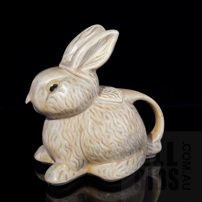 Art Deco English Pottery Bunny Teapot