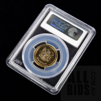 PCGS 2014 100 Years of ANZAC $1 Coin