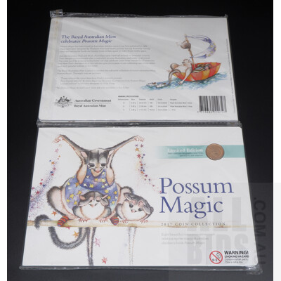Two 2017 Possum Magic Coin Collections