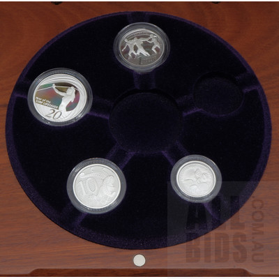 2007 Fine Silver Proof Year Coins