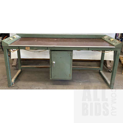 Steel Workbench, with Power Ports and More
