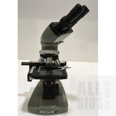 Vintage Bristoline Microscope