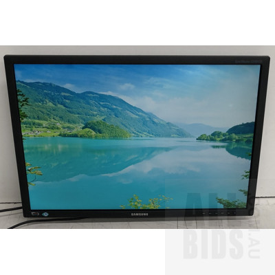 Samsung SyncMaster (S24B420BW) 24-Inch Widescreen LED-Backlit LCD Monitor