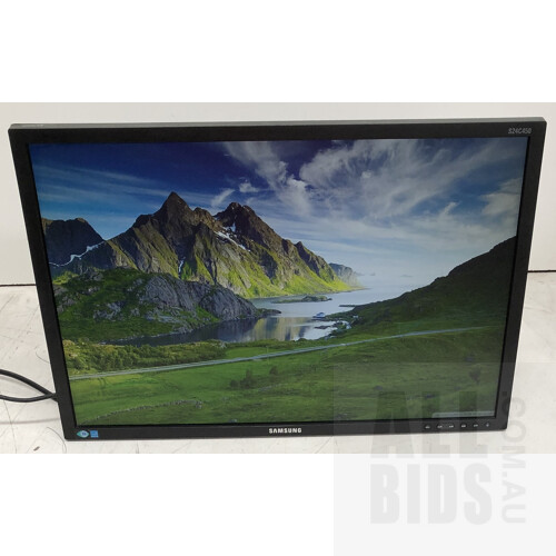 Samsung (S24C450BW) 24-Inch Widescreen LED-Backlit LCD Monitor