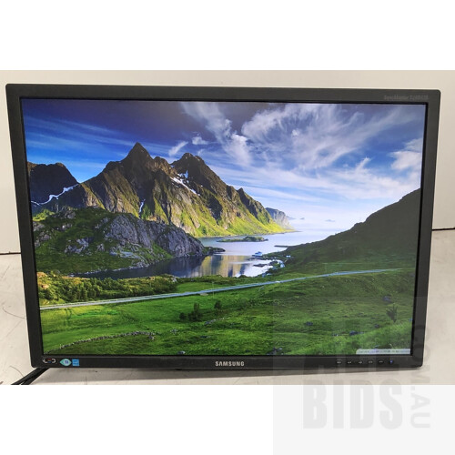 Samsung SyncMaster (S24B420BW) 24-Inch Widescreen LED-Backlit LCD Monitor