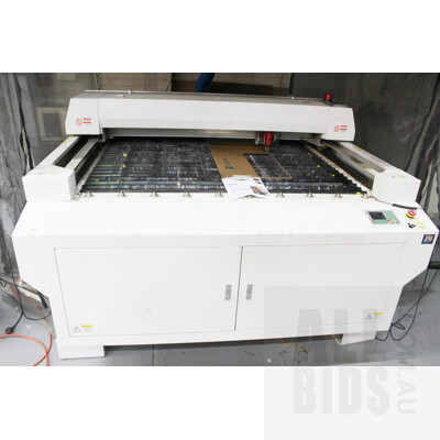 Computer Controlled Alpha CNC B Series 1530B Laser Cutter With Extraction Unit