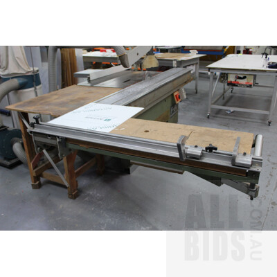Altendorf F90 Table Saw With Toolex Dust Extraction Unit