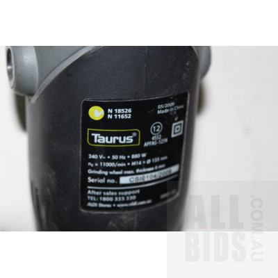 Taurus 125mm Electric Angle Grinder