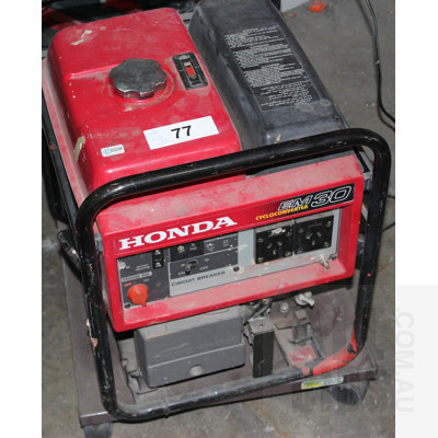 Honda EM30 Petrol Powered Generator - 3kVA