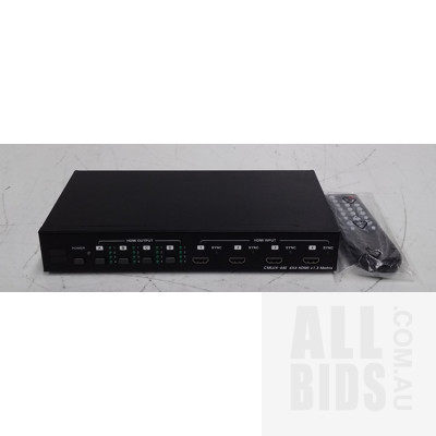 Kramer (CMLUX-44E) 4x4 HDMI Matrix Switcher
