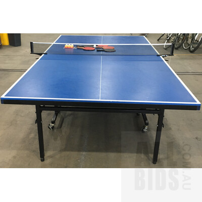 Champion Full Size Folding Table Tennis Table With Accessories
