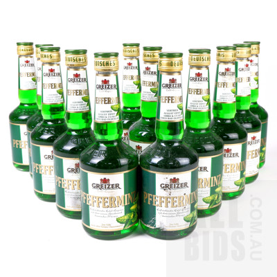Greizer Pfefferminz Peppermint Liqueur 500ml Case of 12