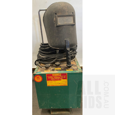 Goodwell 130 Amperes Electric A.C. Welding Plant with Mask