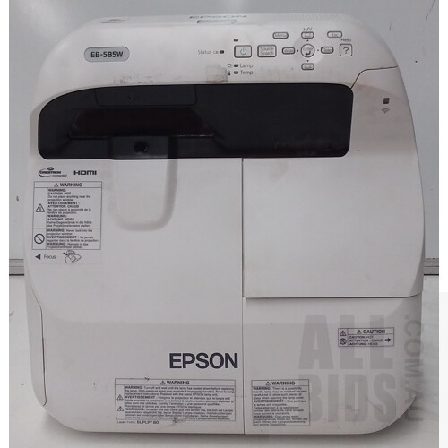 Epson EB-585W WXGA 3LCD Projector