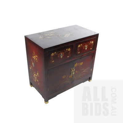 Contemporary Chinese Lacquer Chest