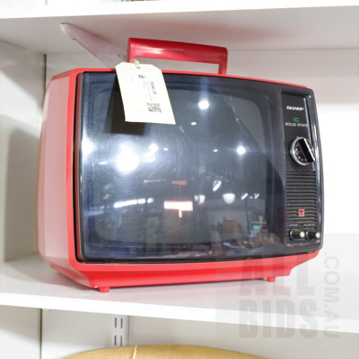 Retro Sharp IC Solid Start Television